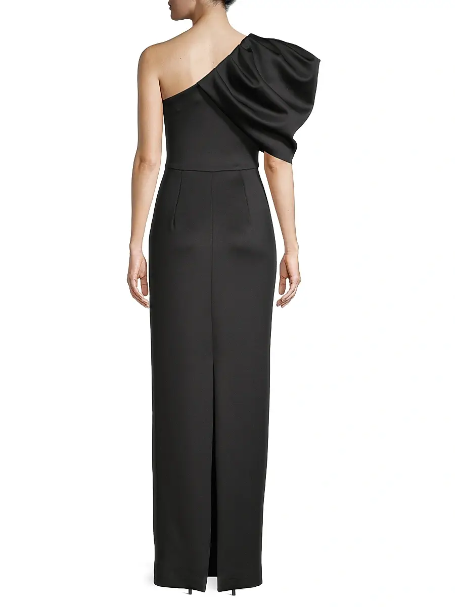 BLACK HALO Women's Egan One-Shoulder Gown | Thumbnail 5