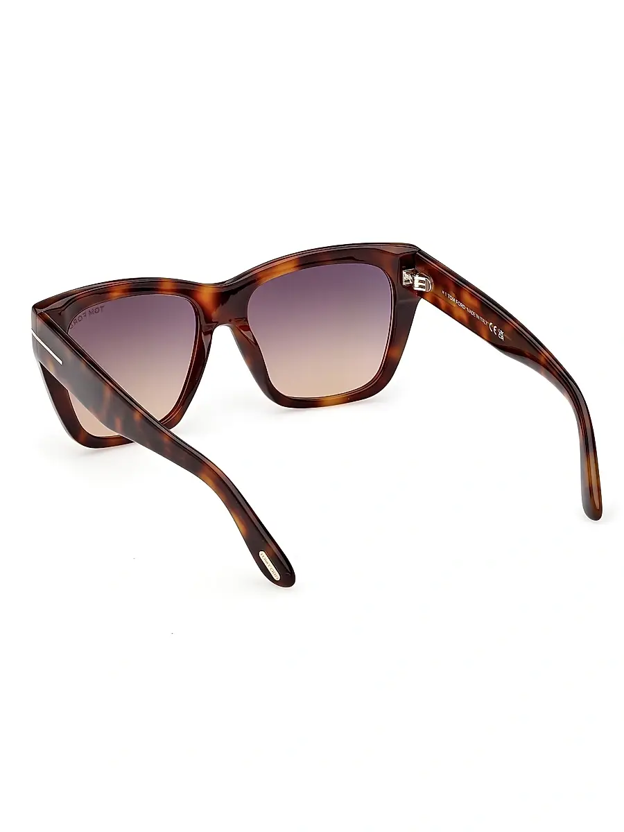 Tom Ford Women's Flynn 55MM Square Sunglasses | Thumbnail 4 Tom Ford Women's Flynn 55MM Square Sunglasses | Thumbnail 4