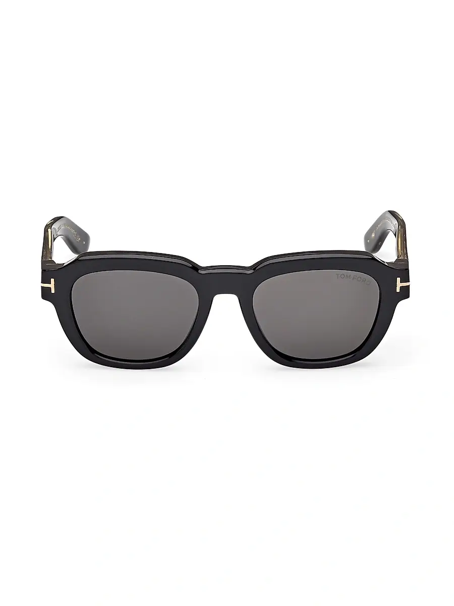 Tom Ford Men's ​ ICON 52MM Rectangular Sunglasses | Thumbnail 2