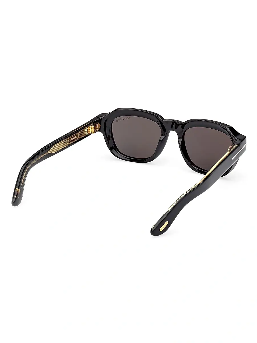 Tom Ford Men's ​ ICON 52MM Rectangular Sunglasses | Thumbnail 6