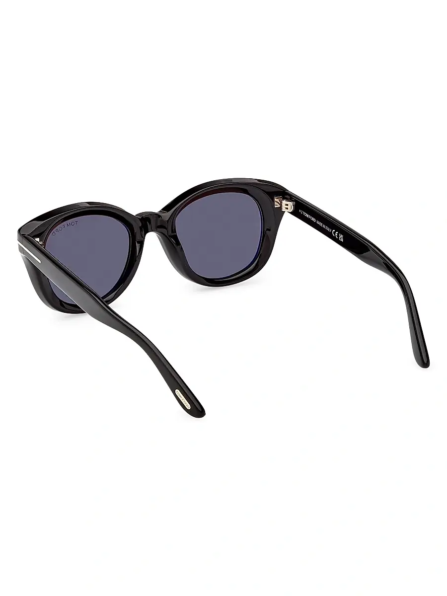 Tom Ford Women's Nika 49MM Oval Sunglasses | Thumbnail 4 Tom Ford Women's Nika 49MM Oval Sunglasses | Thumbnail 4