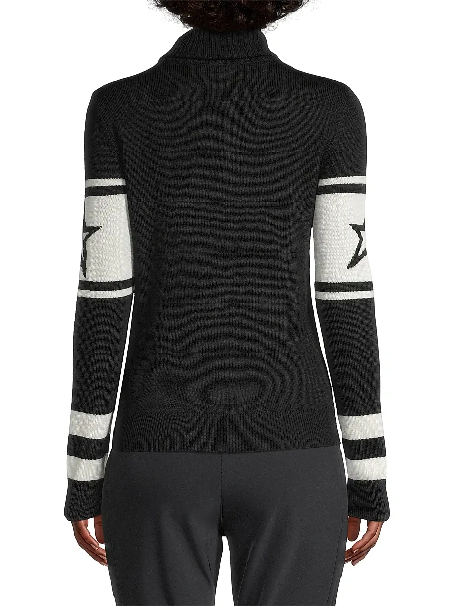 Perfect Moment Women's "Ski" Wool Turtleneck Sweater | Thumbnail 5 Perfect Moment Women's "Ski" Wool Turtleneck Sweater | Thumbnail 5