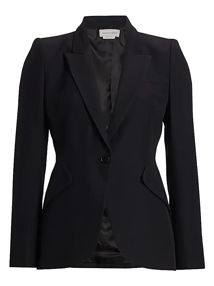 Women's Tailored Peak-Lapel Jacket