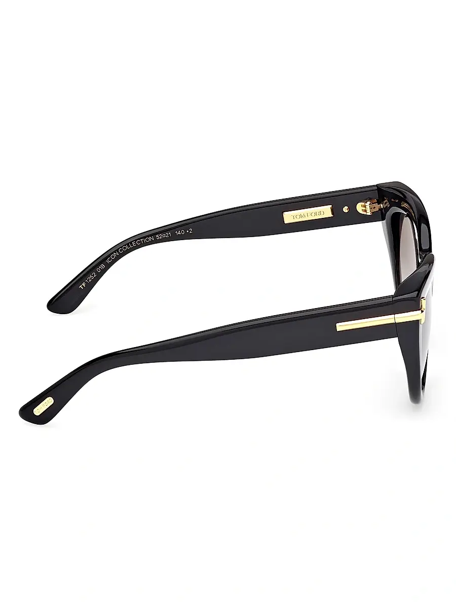 Tom Ford Women's ICON 52MM Cat-Eye Sunglasses | Thumbnail 7 Tom Ford Women's ICON 52MM Cat-Eye Sunglasses | Thumbnail 7