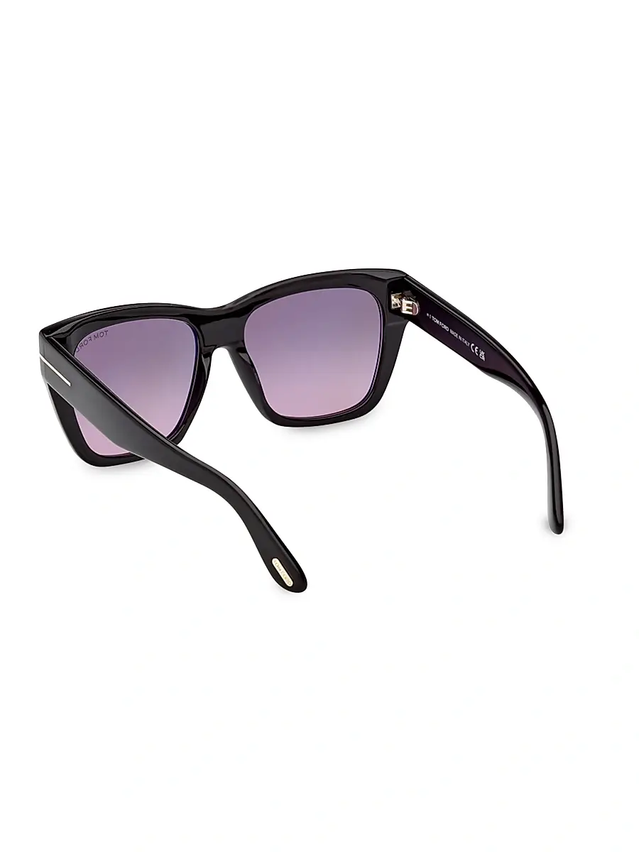Tom Ford Women's Flynn 55MM Square Sunglasses | Thumbnail 4