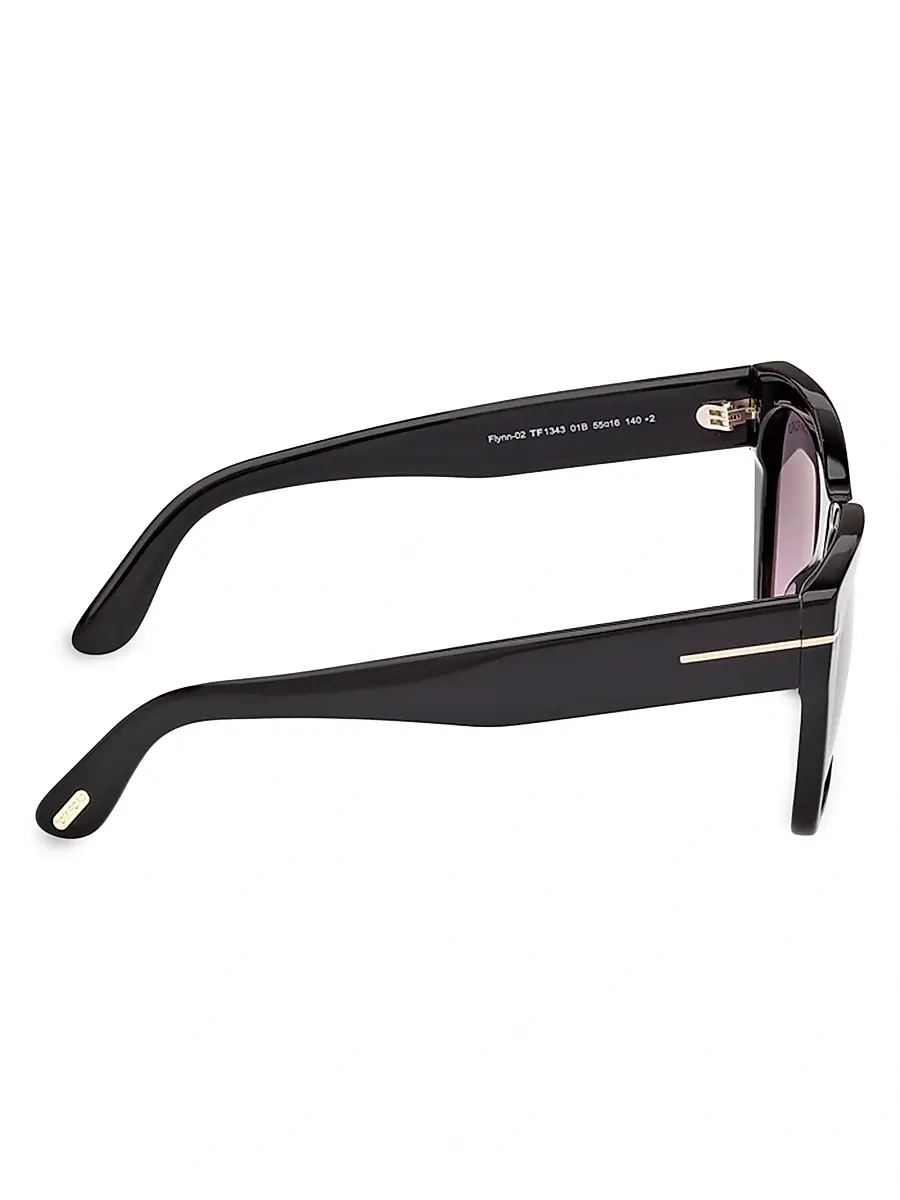 Tom Ford Women's Flynn 55MM Square Sunglasses | Thumbnail 7