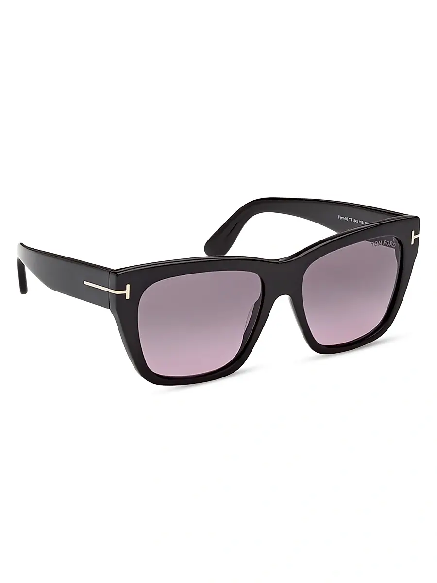 Tom Ford Women's Flynn 55MM Square Sunglasses | Thumbnail 8