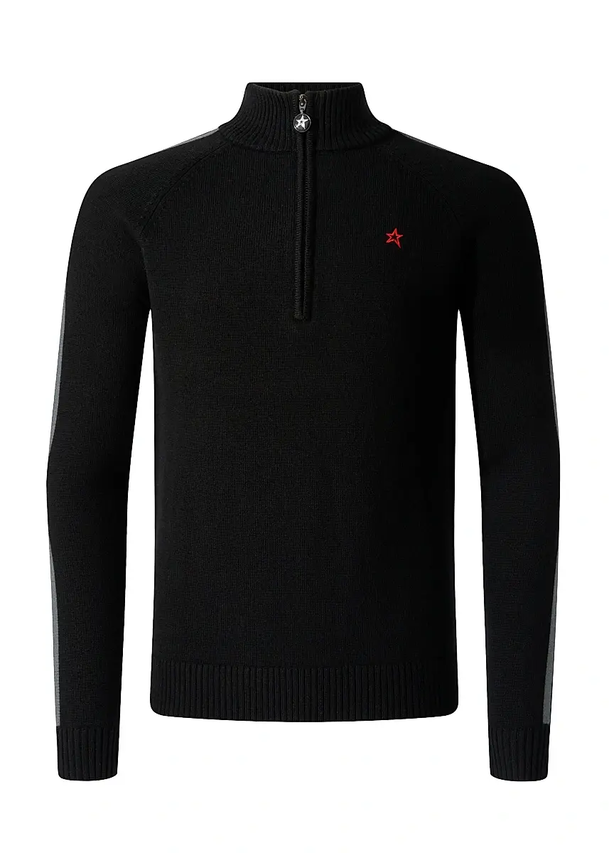 Perfect Moment Men's La Tour Quarter-Zip Sweater | Image 1 Perfect Moment Men's La Tour Quarter-Zip Sweater | Image 1