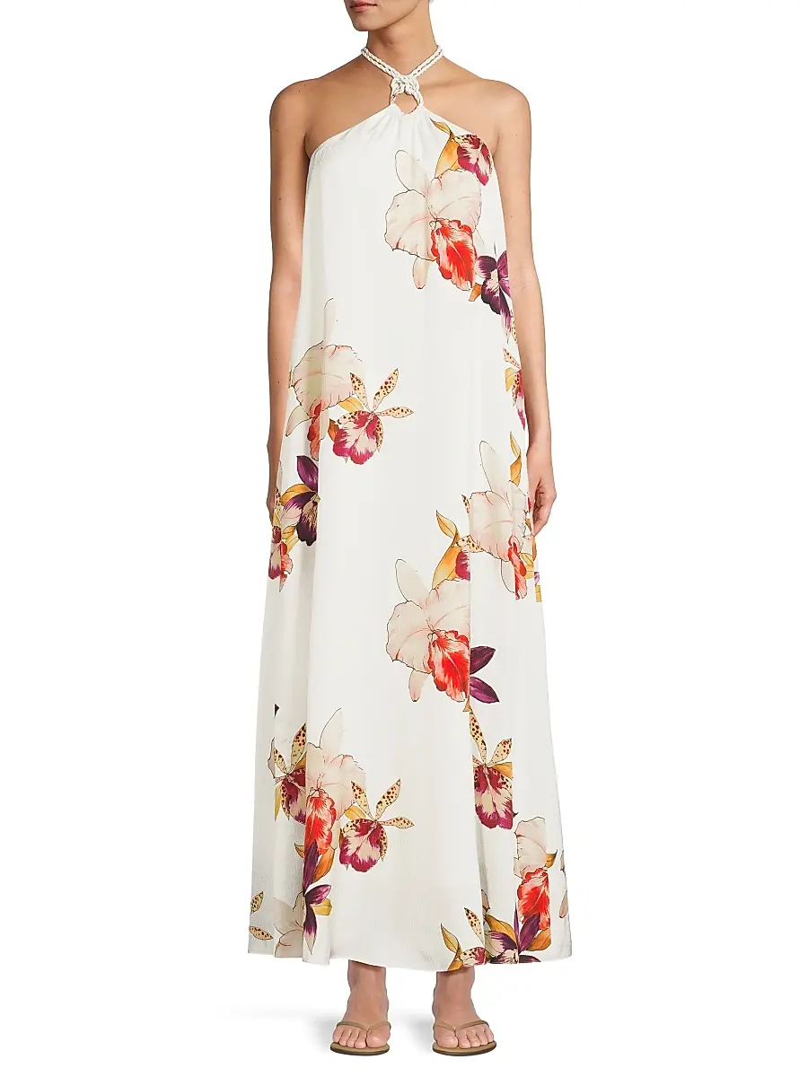 Kobi Halperin Women's Jennie Halterneck Maxi Dress | Thumbnail 2 Kobi Halperin Women's Jennie Halterneck Maxi Dress | Thumbnail 2