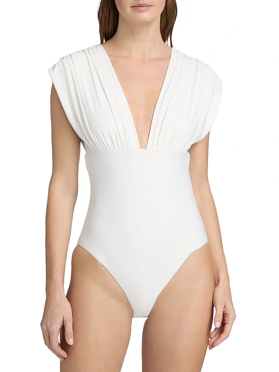 Kobi Halperin Women's Joy Ruched One-Piece Swimsuit | Thumbnail 3 Kobi Halperin Women's Joy Ruched One-Piece Swimsuit | Thumbnail 3