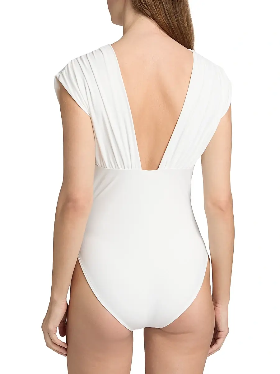 Kobi Halperin Women's Joy Ruched One-Piece Swimsuit | Thumbnail 4 Kobi Halperin Women's Joy Ruched One-Piece Swimsuit | Thumbnail 4