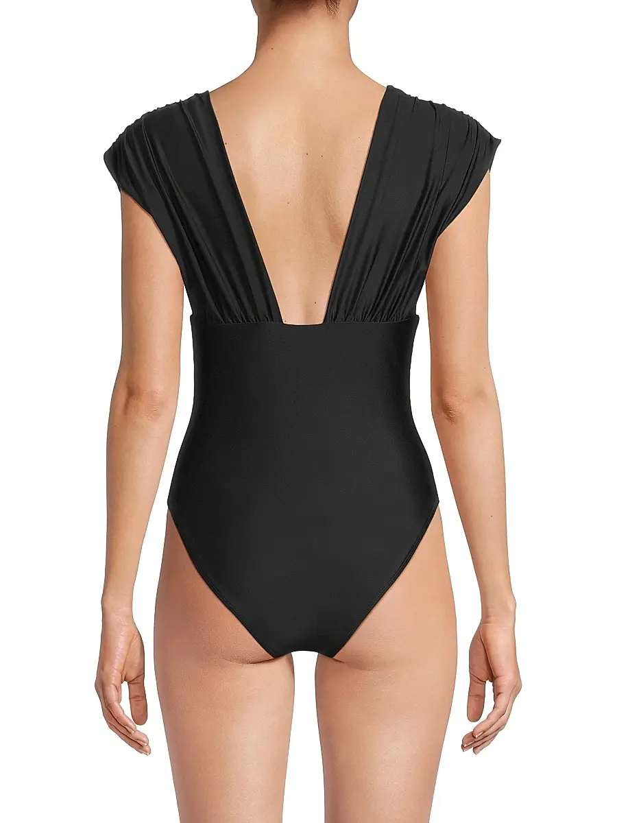 Kobi Halperin Women's Joy Ruched One-Piece Swimsuit | Thumbnail 5 Kobi Halperin Women's Joy Ruched One-Piece Swimsuit | Thumbnail 5