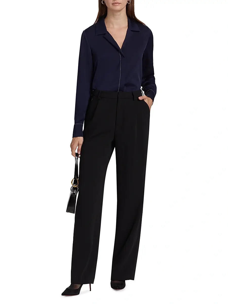Kobi Halperin Women's Ceanna Chain Long-Sleeve Blouse | Thumbnail 2 Kobi Halperin Women's Ceanna Chain Long-Sleeve Blouse | Thumbnail 2