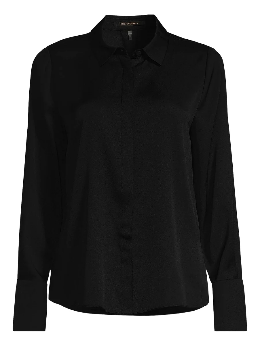 Kobi Halperin Women's Larissa Collared Silk-Blend Blouse