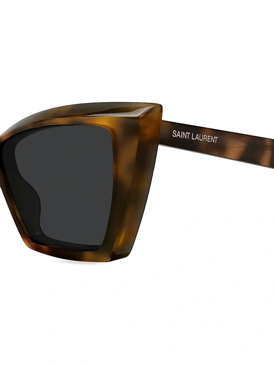 Saint Laurent Women's Lignes Pointues 54MM Cat-Eye Sunglasses | Thumbnail 3 Saint Laurent Women's Lignes Pointues 54MM Cat-Eye Sunglasses | Thumbnail 3