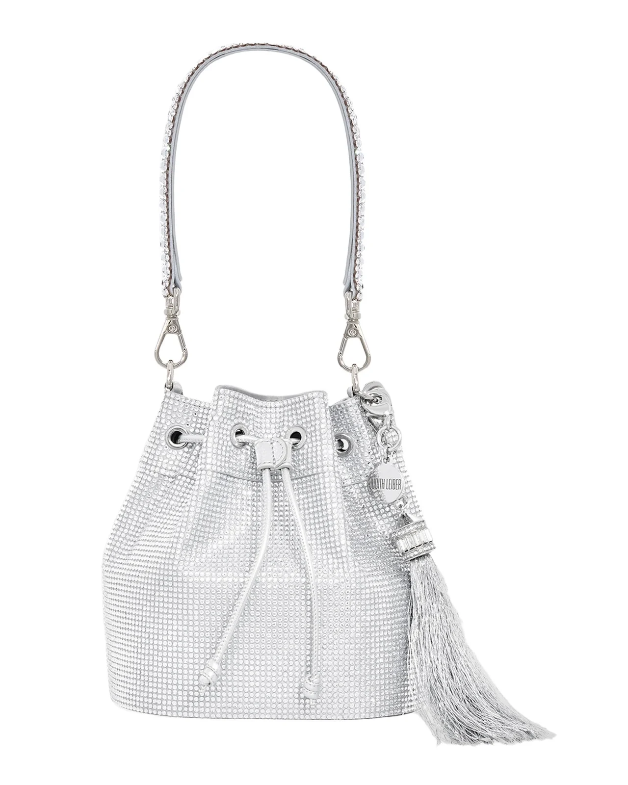 Piper Medium Crystal Bucket Bag