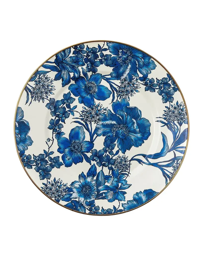 MacKenzie-Childs Royal English Garden Dinner Plate