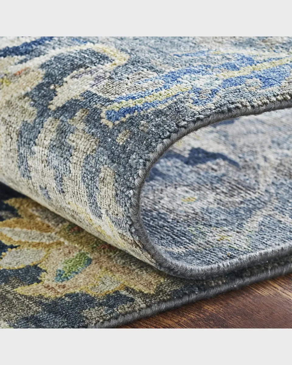 Haven & Loom Lawrence Midnight Hand-Knotted Rug | Thumbnail 4 Haven & Loom Lawrence Midnight Hand-Knotted Rug | Thumbnail 4