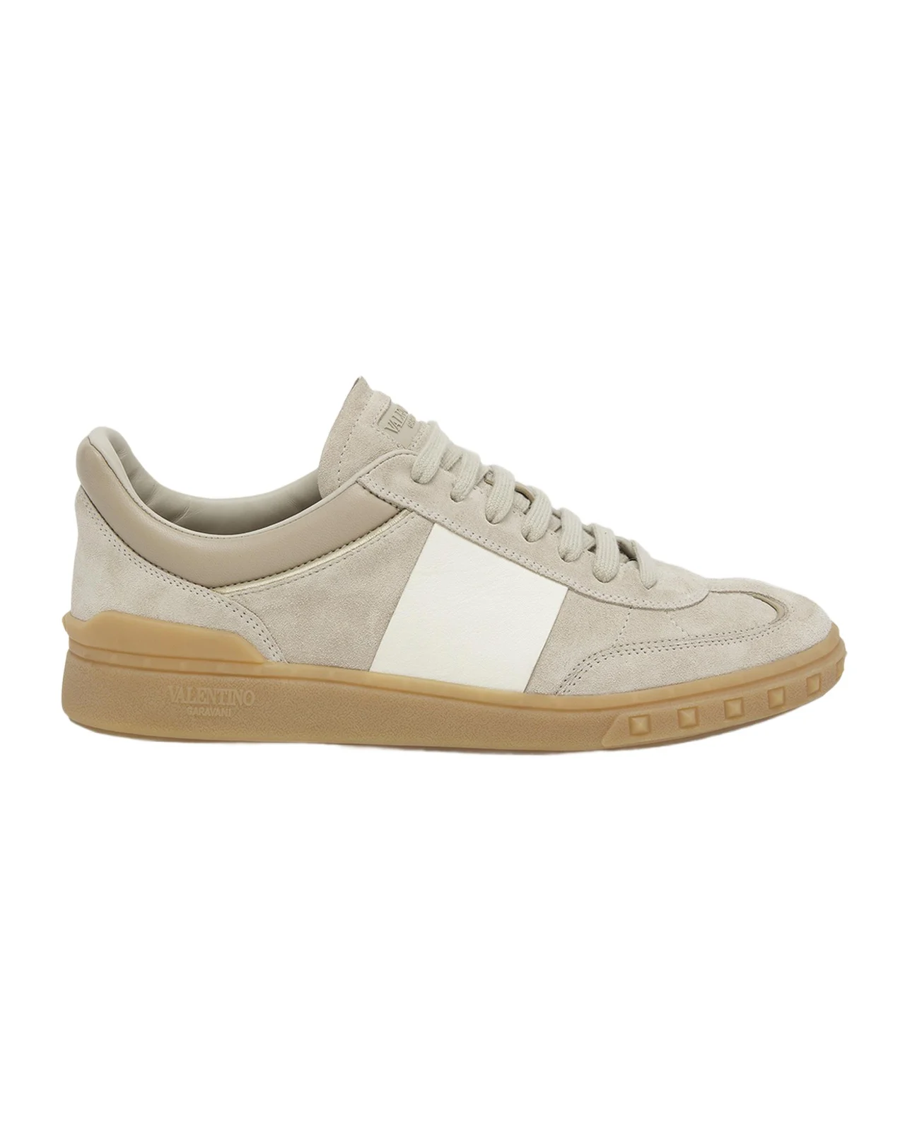 Upvillage Bicolor Stripe Low-Top Sneakers Upvillage Bicolor Stripe Low-Top Sneakers