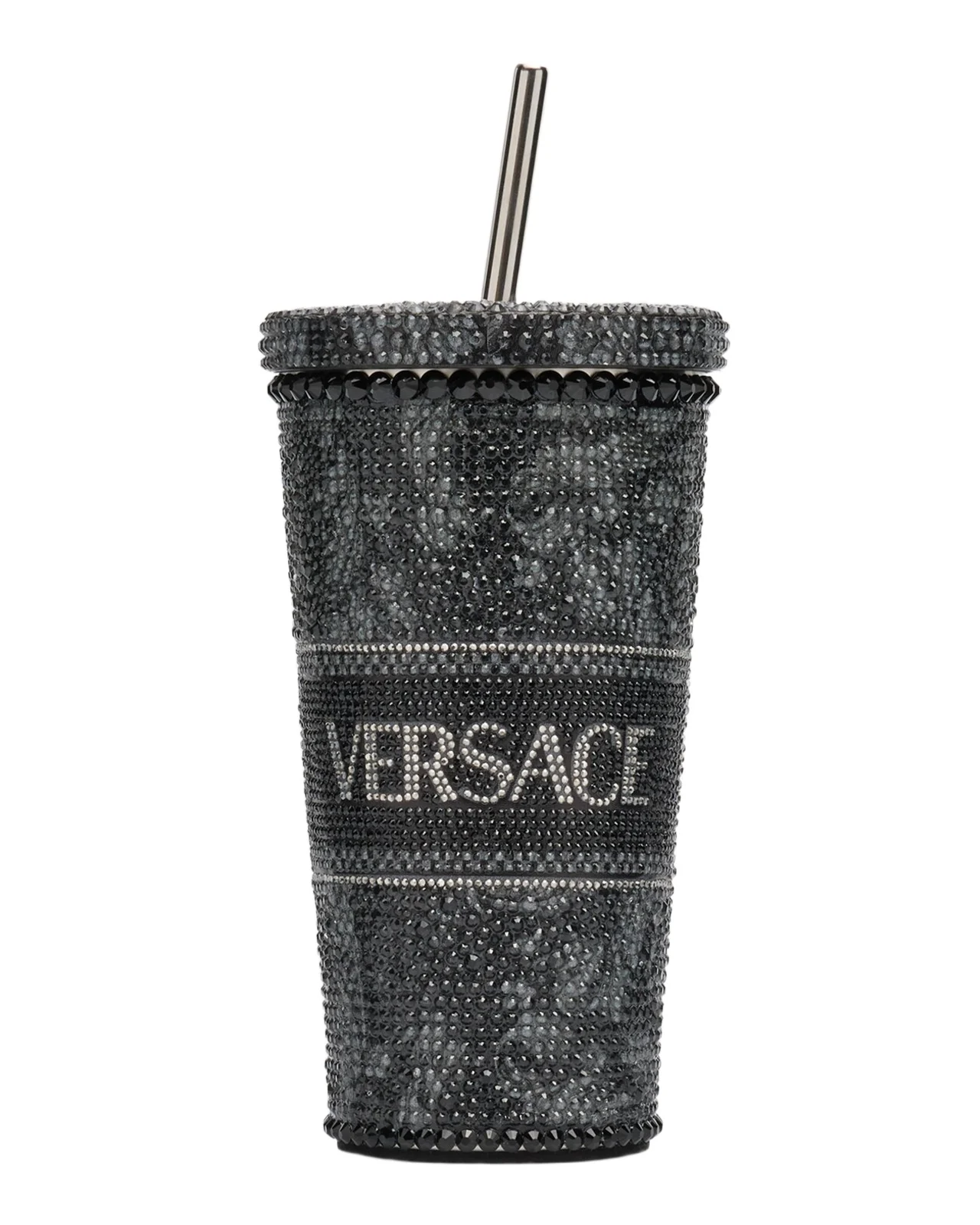 Versace Home Collection Project Barocco Embellished Travel Mug, 16.9 oz.