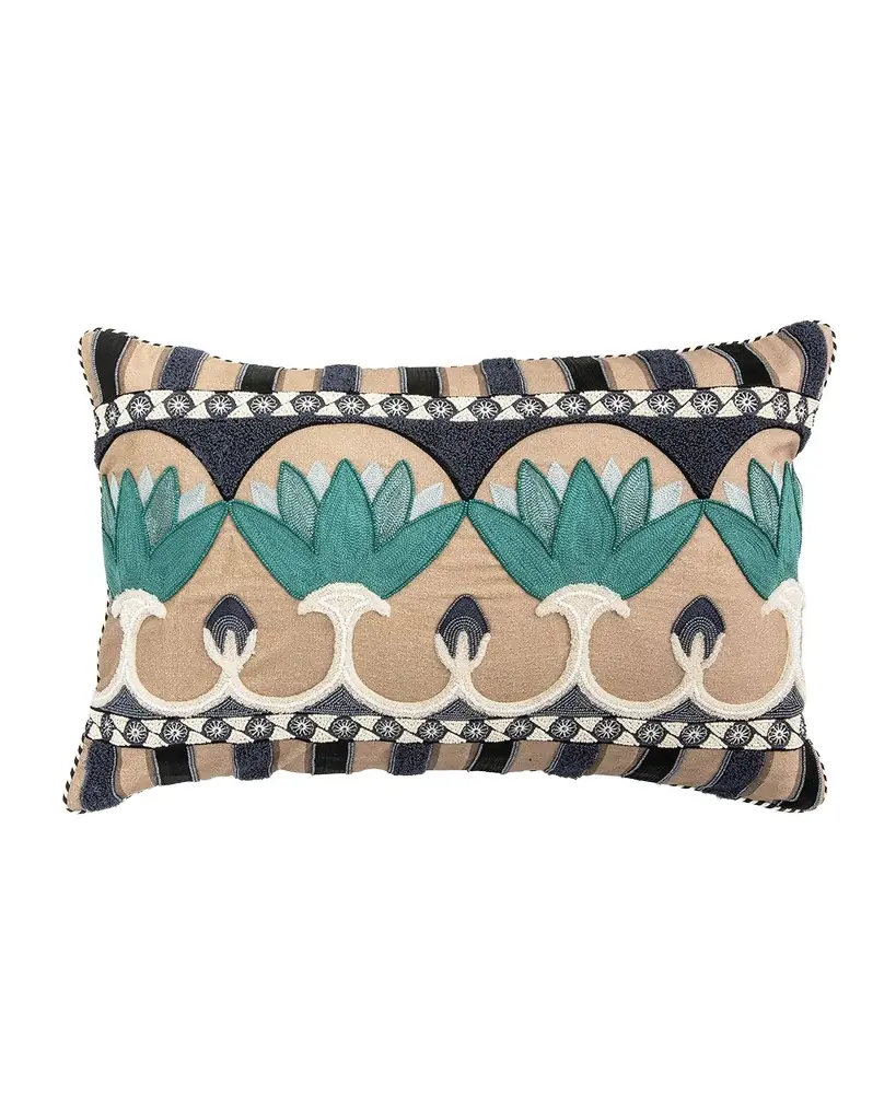 MacKenzie-Childs Lotus Lumbar Pillow