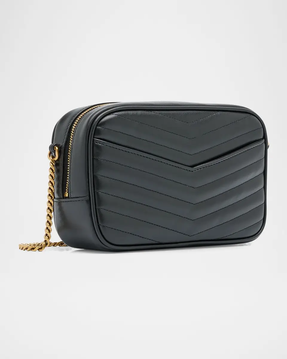 Saint Laurent Lou Mini YSL Camera Bag in Smooth Quilted Leather | Thumbnail 5 Saint Laurent Lou Mini YSL Camera Bag in Smooth Quilted Leather | Thumbnail 5