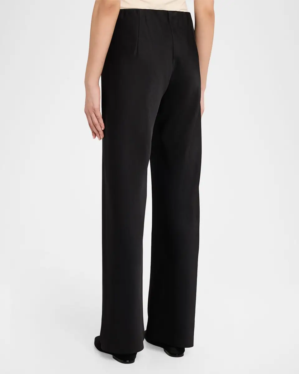 Vince Colette High-Waist Fluid Satin Bias Pants | Thumbnail 3 Vince Colette High-Waist Fluid Satin Bias Pants | Thumbnail 3