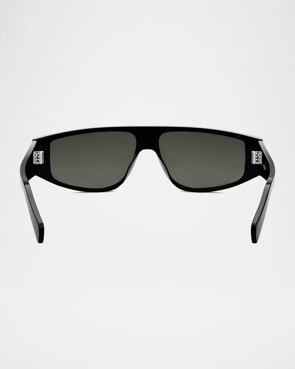Celine Men's Animation Acetate Rectangle Sunglasses | Thumbnail 5 Celine Men's Animation Acetate Rectangle Sunglasses | Thumbnail 5