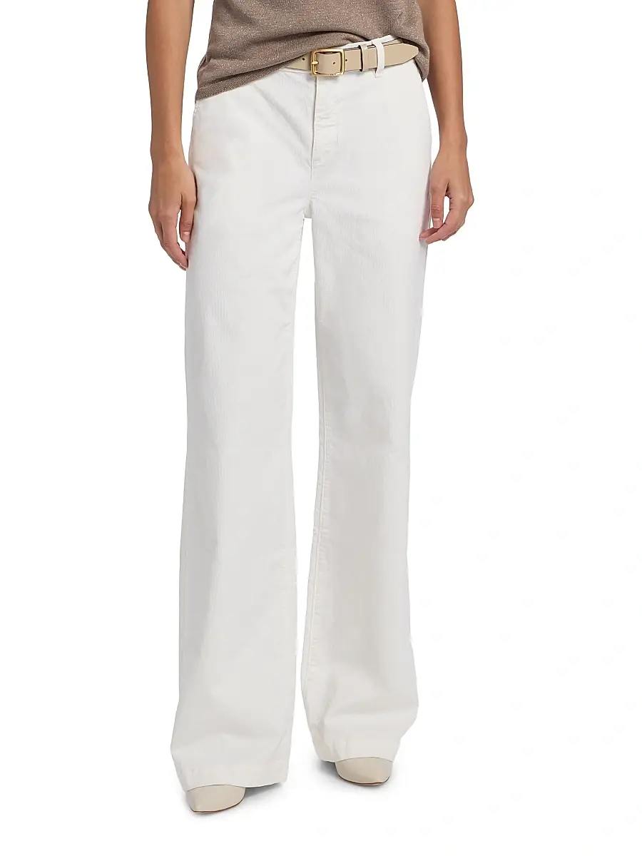 Kobi Halperin Women's Hannah Cotton-Blend High-Rise Pants | Thumbnail 3 Kobi Halperin Women's Hannah Cotton-Blend High-Rise Pants | Thumbnail 3