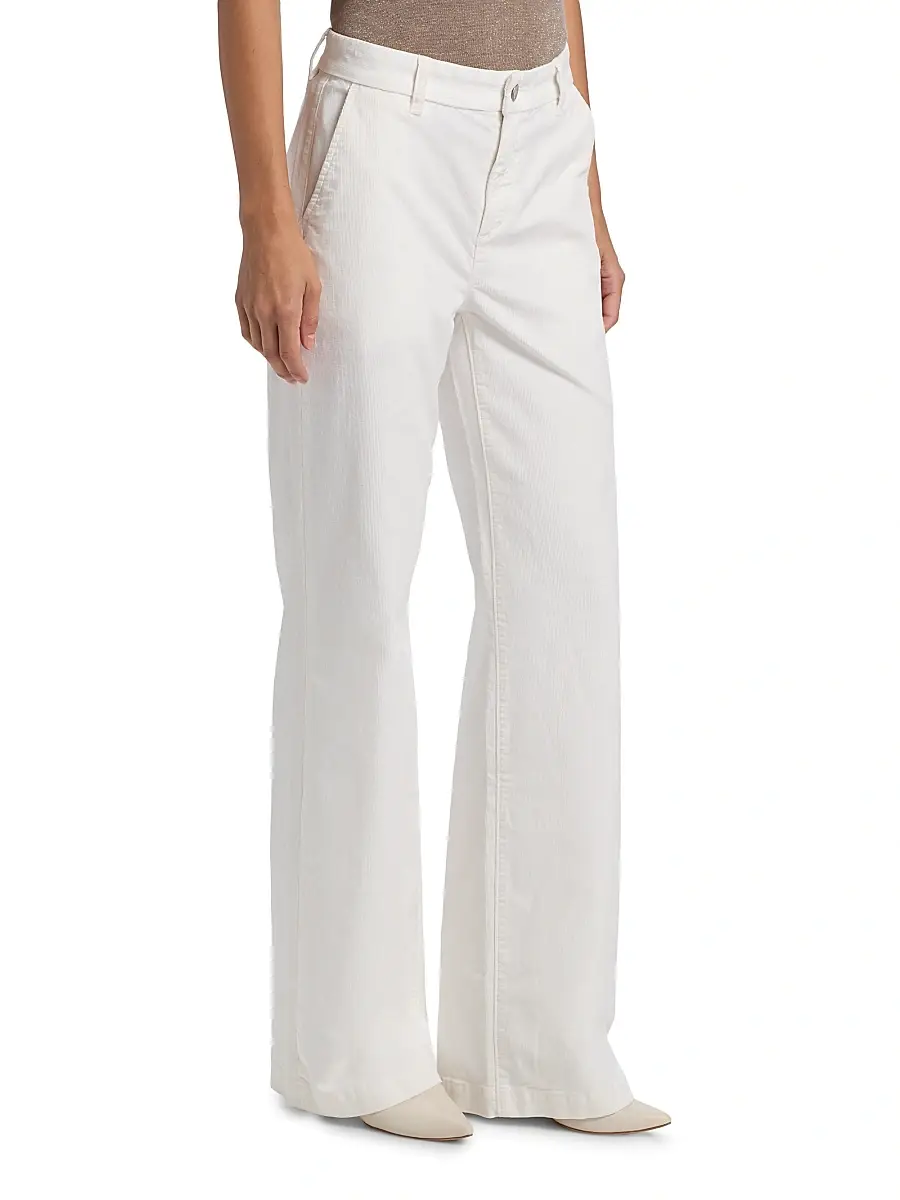 Kobi Halperin Women's Hannah Cotton-Blend High-Rise Pants | Thumbnail 4 Kobi Halperin Women's Hannah Cotton-Blend High-Rise Pants | Thumbnail 4