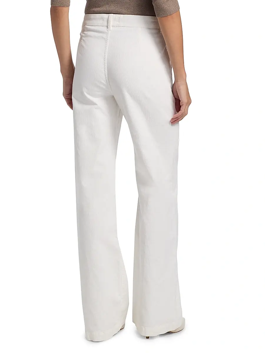 Kobi Halperin Women's Hannah Cotton-Blend High-Rise Pants | Thumbnail 5 Kobi Halperin Women's Hannah Cotton-Blend High-Rise Pants | Thumbnail 5
