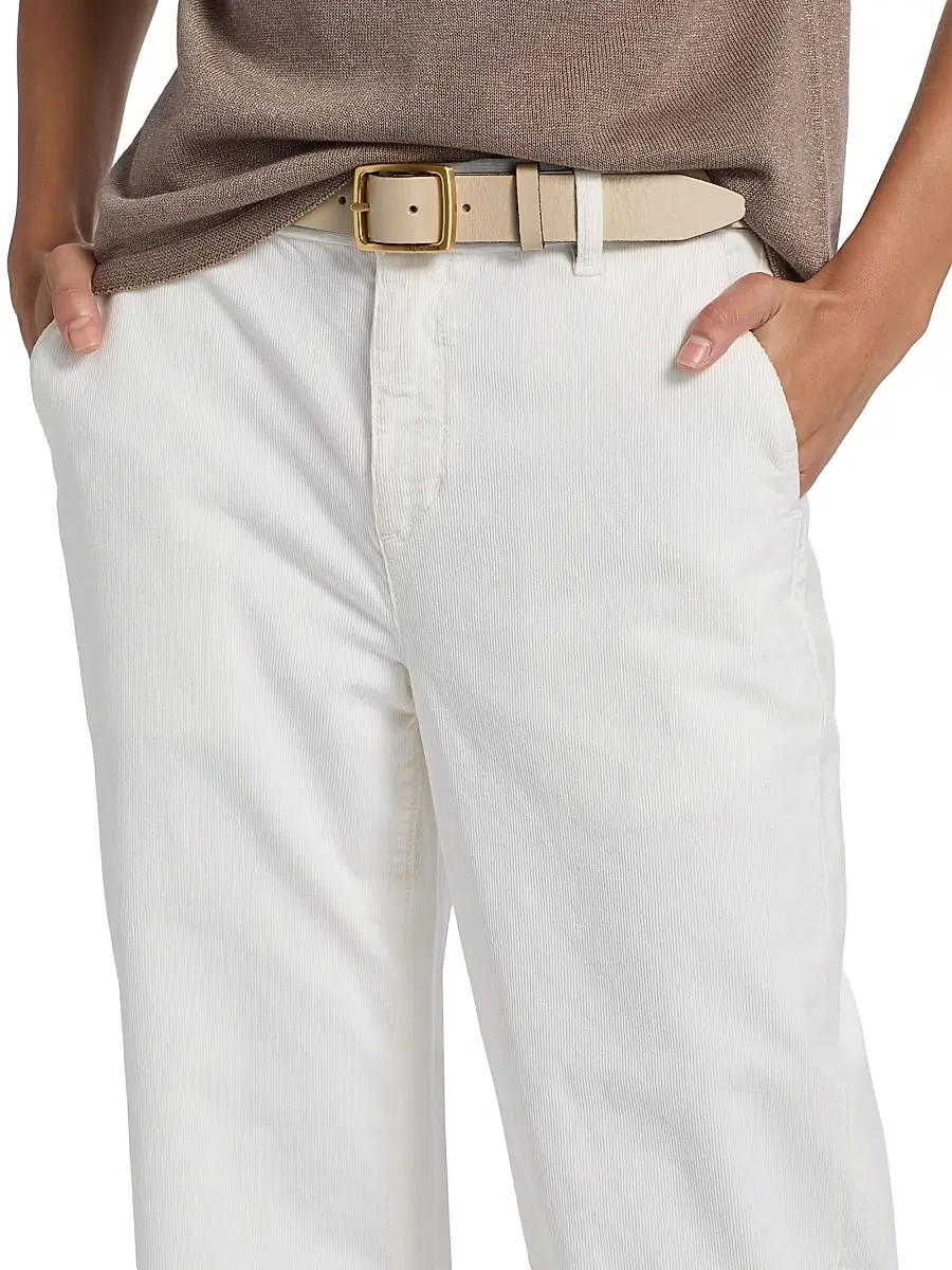 Kobi Halperin Women's Hannah Cotton-Blend High-Rise Pants | Thumbnail 6 Kobi Halperin Women's Hannah Cotton-Blend High-Rise Pants | Thumbnail 6