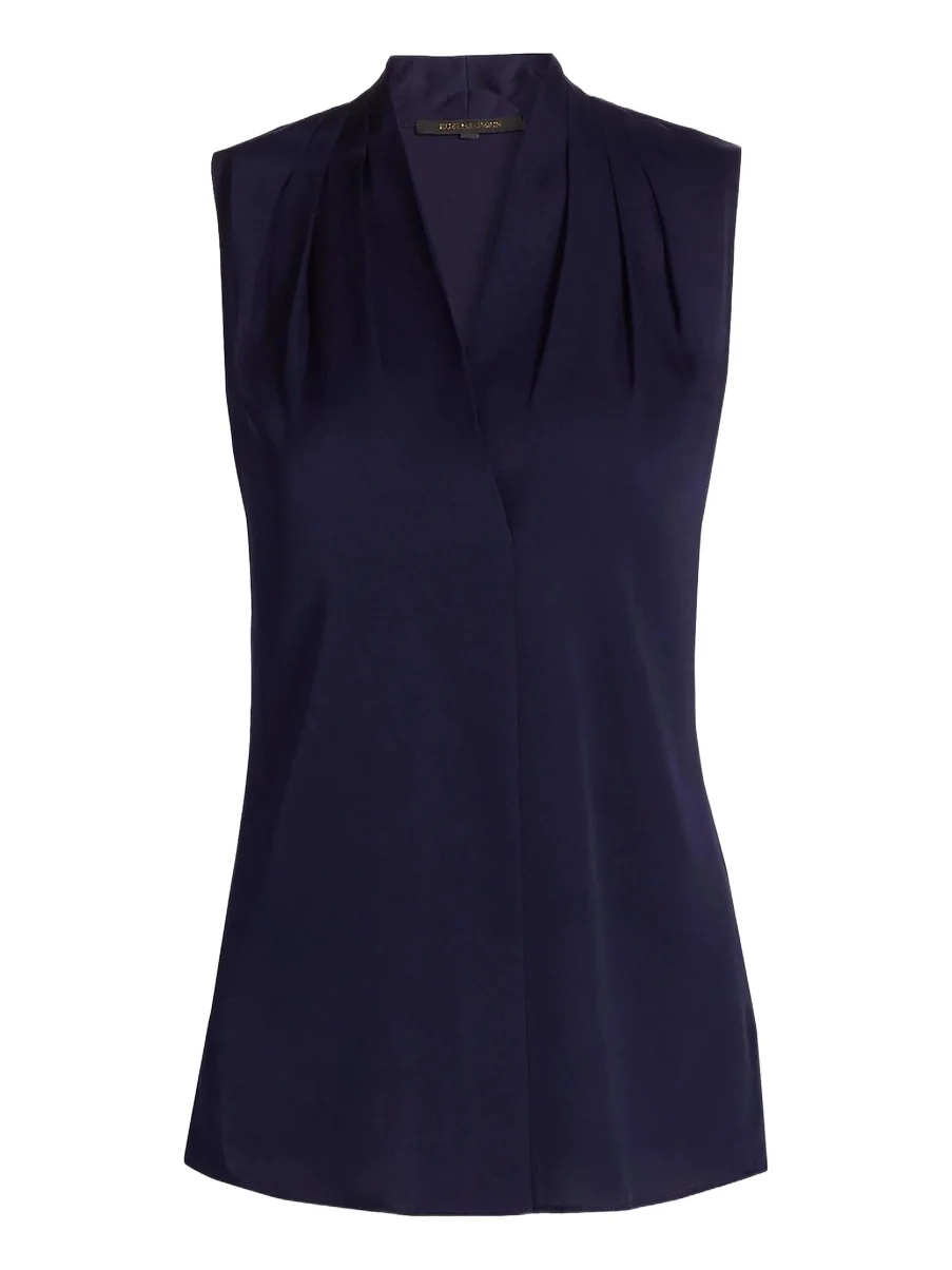 Women's Mila Sleeveless Silk-Blend Blouse