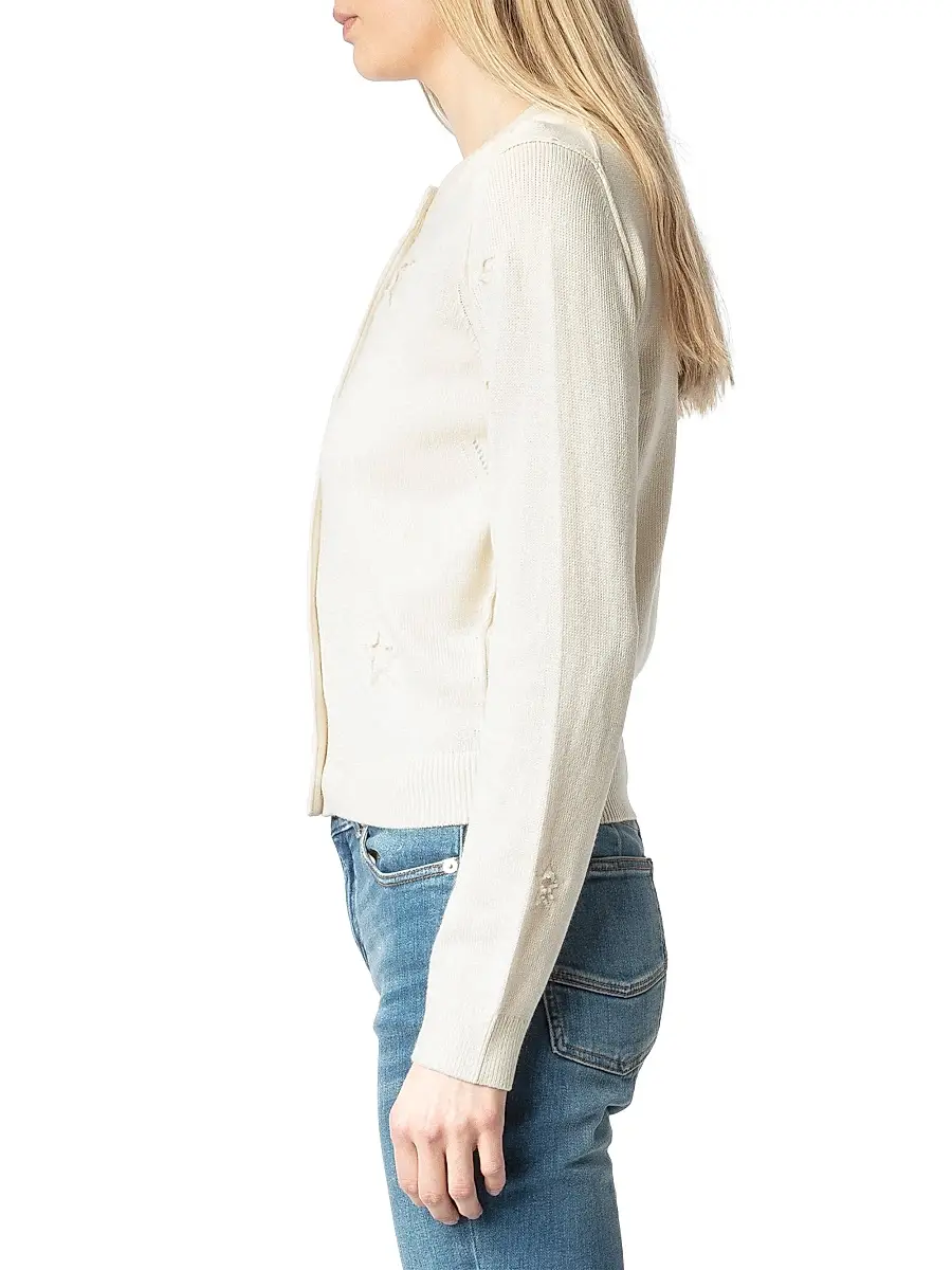 Zadig & Voltaire Women's Alpha Stars Cardigan | Thumbnail 4 Zadig & Voltaire Women's Alpha Stars Cardigan | Thumbnail 4