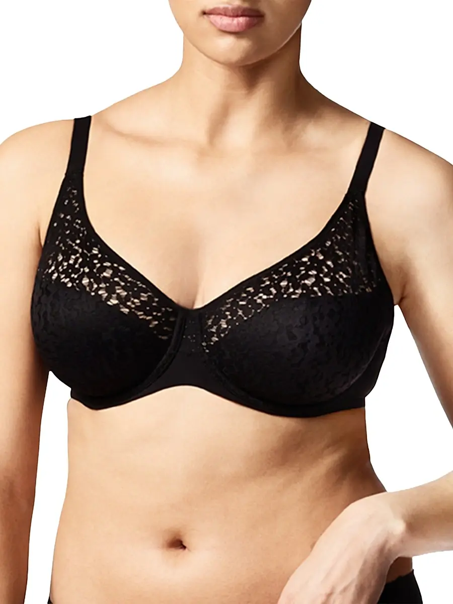 Chantelle Women's Norah Full Coverage Molded Stretch Lace Bra | Thumbnail 2 Chantelle Women's Norah Full Coverage Molded Stretch Lace Bra | Thumbnail 2