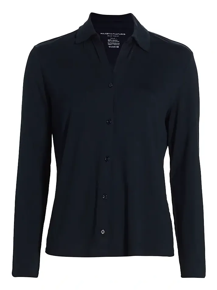 Women's Soft Touch Button-Up Shirt Women's Soft Touch Button-Up Shirt
