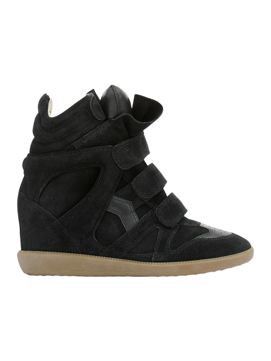 Women's Bekett Leather & Suede High-Top Platform Sneakers