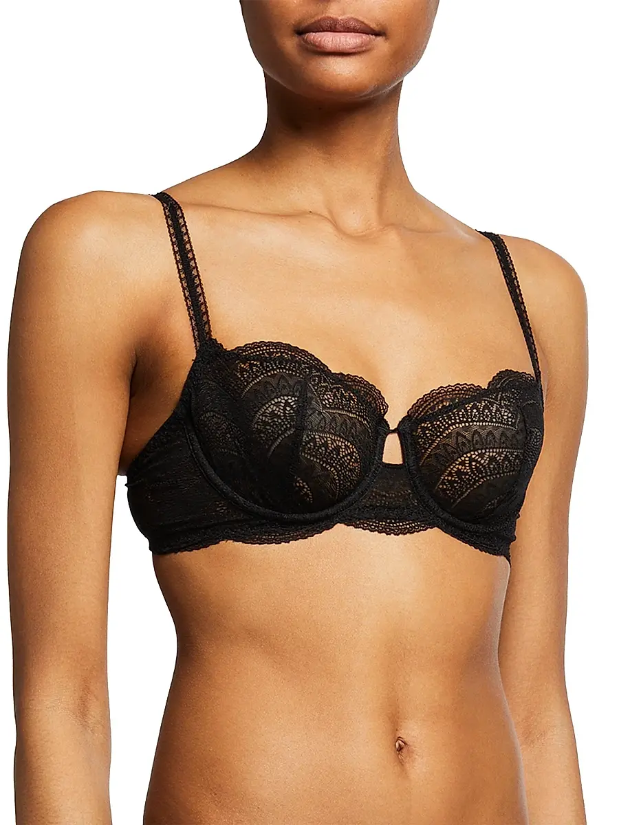 Simone Pérèle Women's Karma Demi Cup Underwire Bra | Thumbnail 3 Simone Pérèle Women's Karma Demi Cup Underwire Bra | Thumbnail 3