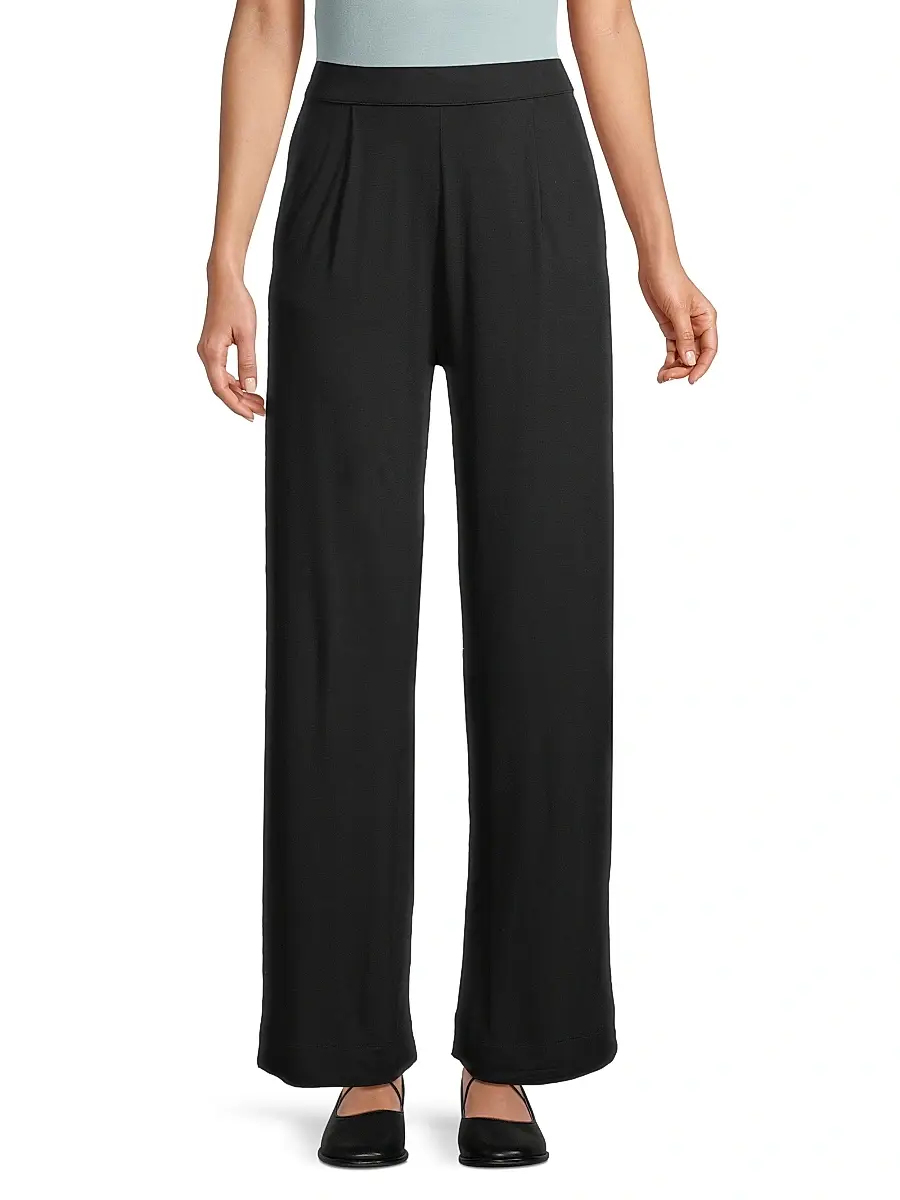 MAJESTIC FILATURES Women's Soft Touch Straight-Leg Pants | Thumbnail 3
