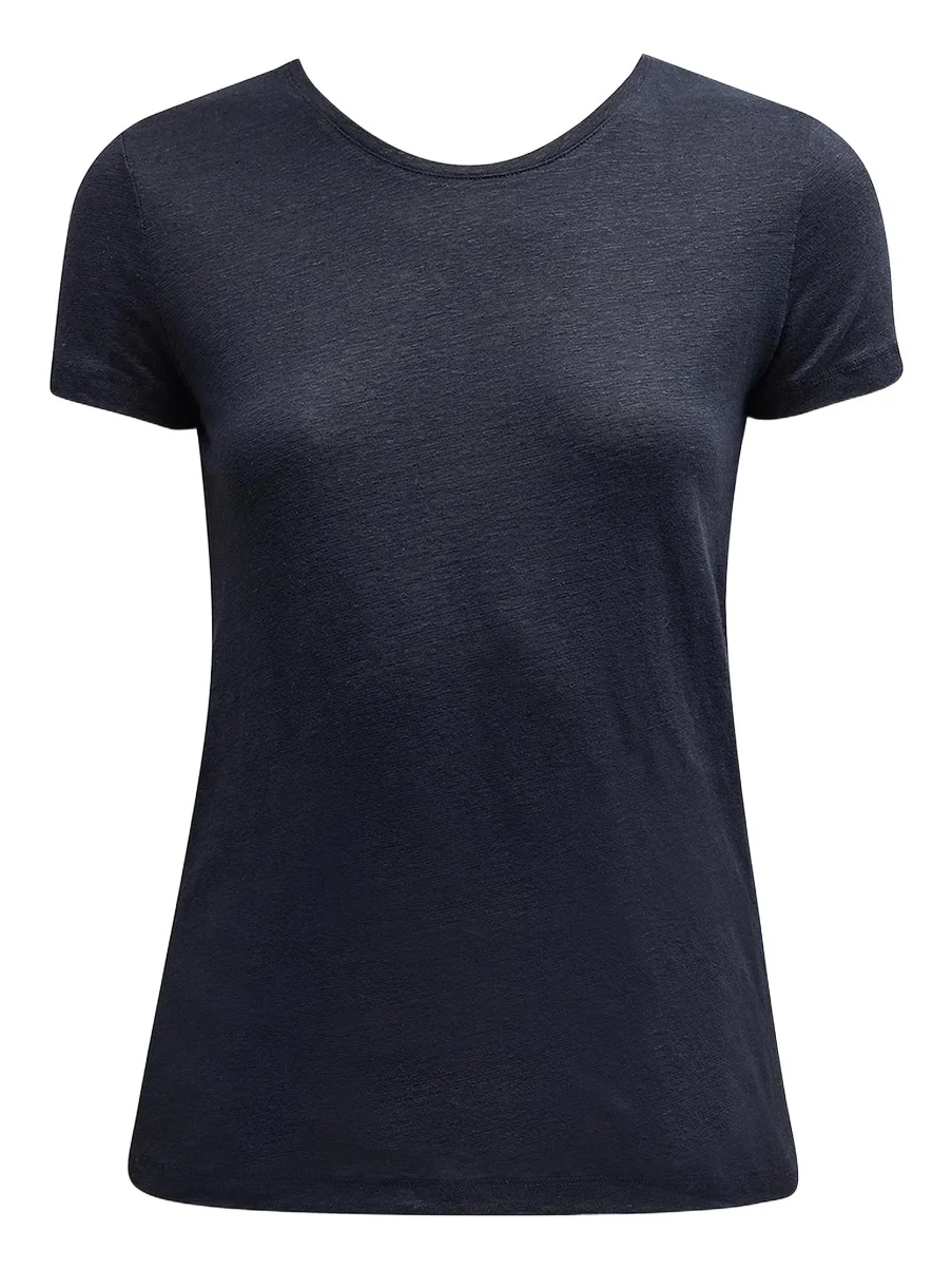 MAJESTIC FILATURES Women's Stretch-Linen T-Shirt