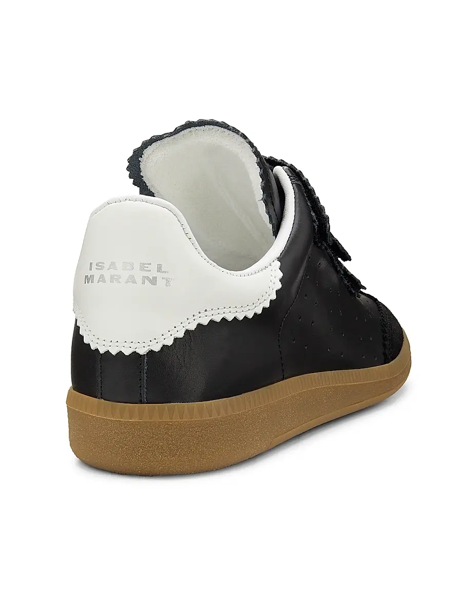 Isabel Marant Women's Beth Leather Low-Top Sneakers | Thumbnail 3 Isabel Marant Women's Beth Leather Low-Top Sneakers | Thumbnail 3