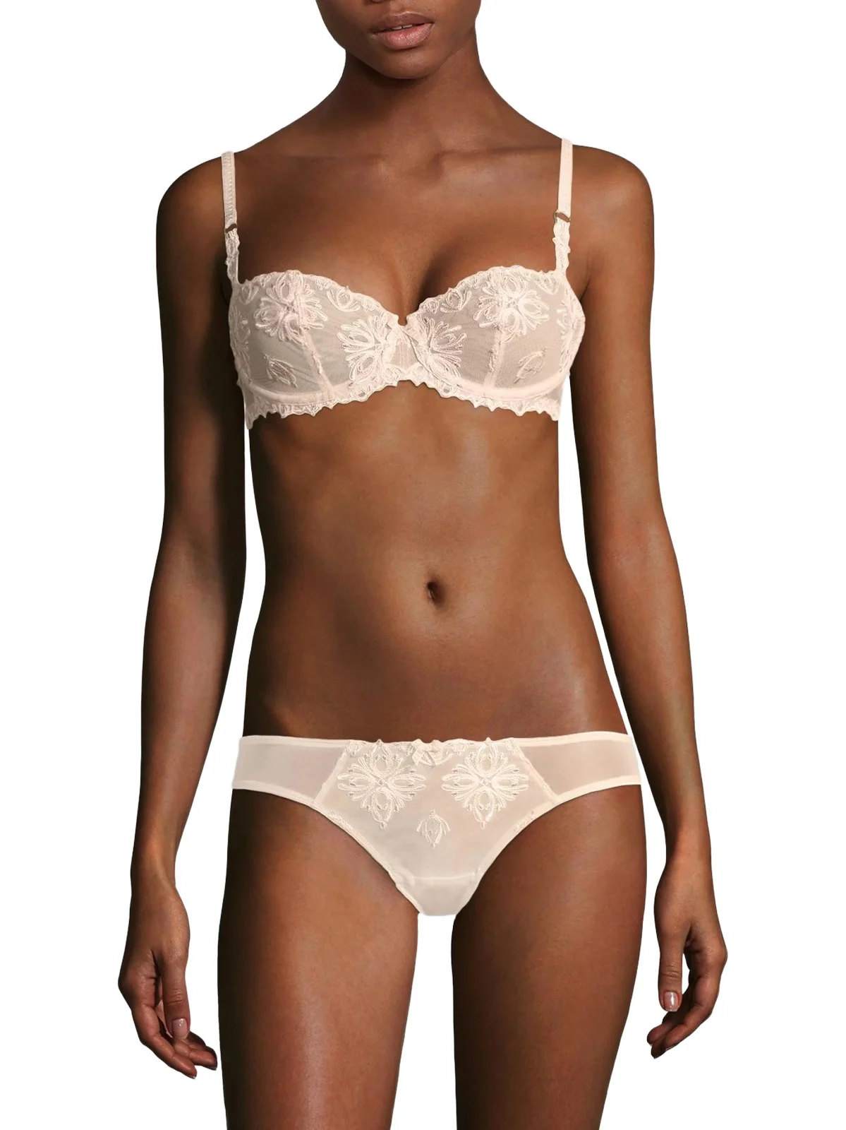 Women's Champs Elysses Lace Unlined Demi Bra Women's Champs Elysses Lace Unlined Demi Bra
