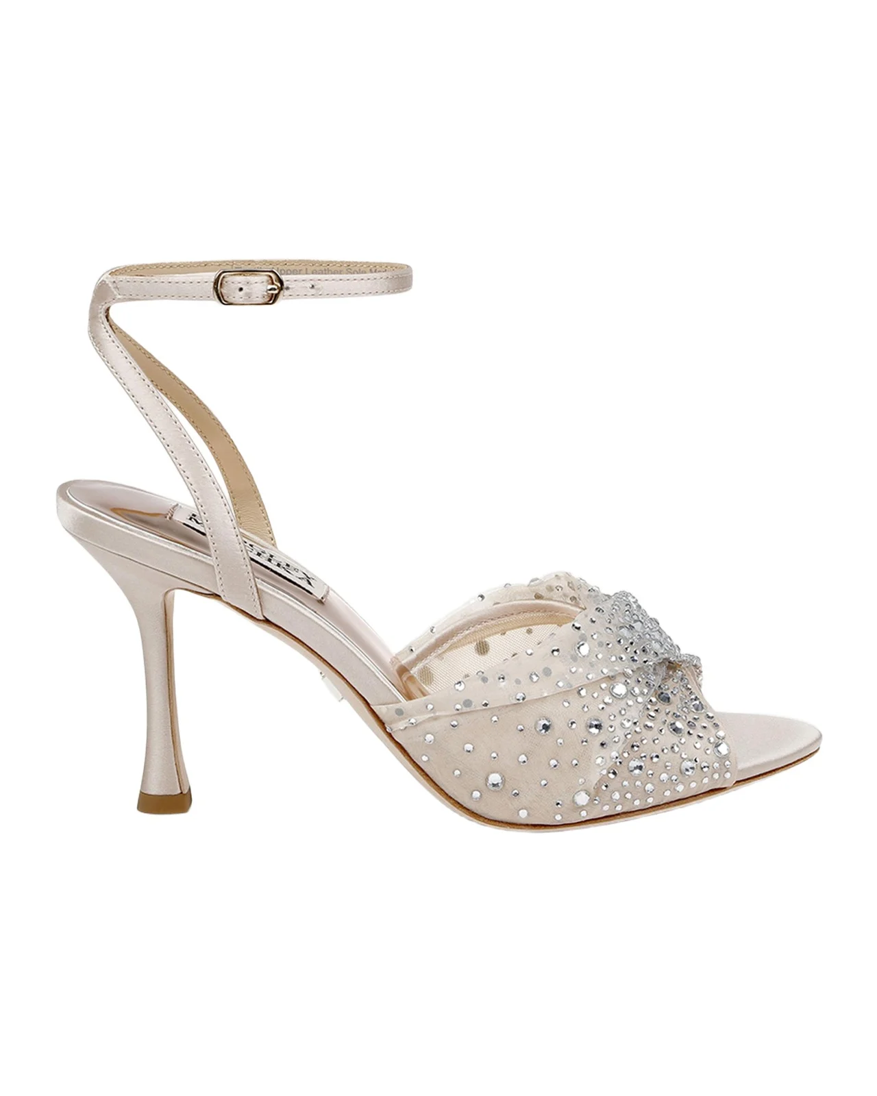 Cameryn Embellished Mesh Ankle-Strap Sandals Cameryn Embellished Mesh Ankle-Strap Sandals