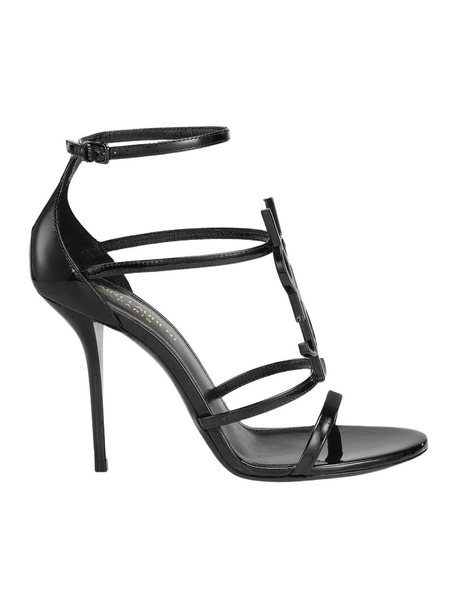 Saint Laurent Women's Cassandra Leather Sandals