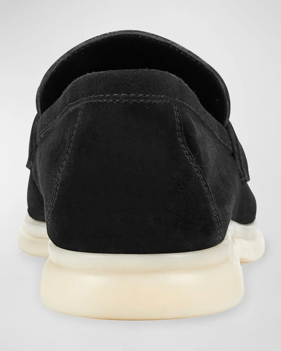 Marc Fisher LTD Yanelli Suede Tie Slip-On Casual Loafers | Thumbnail 3
