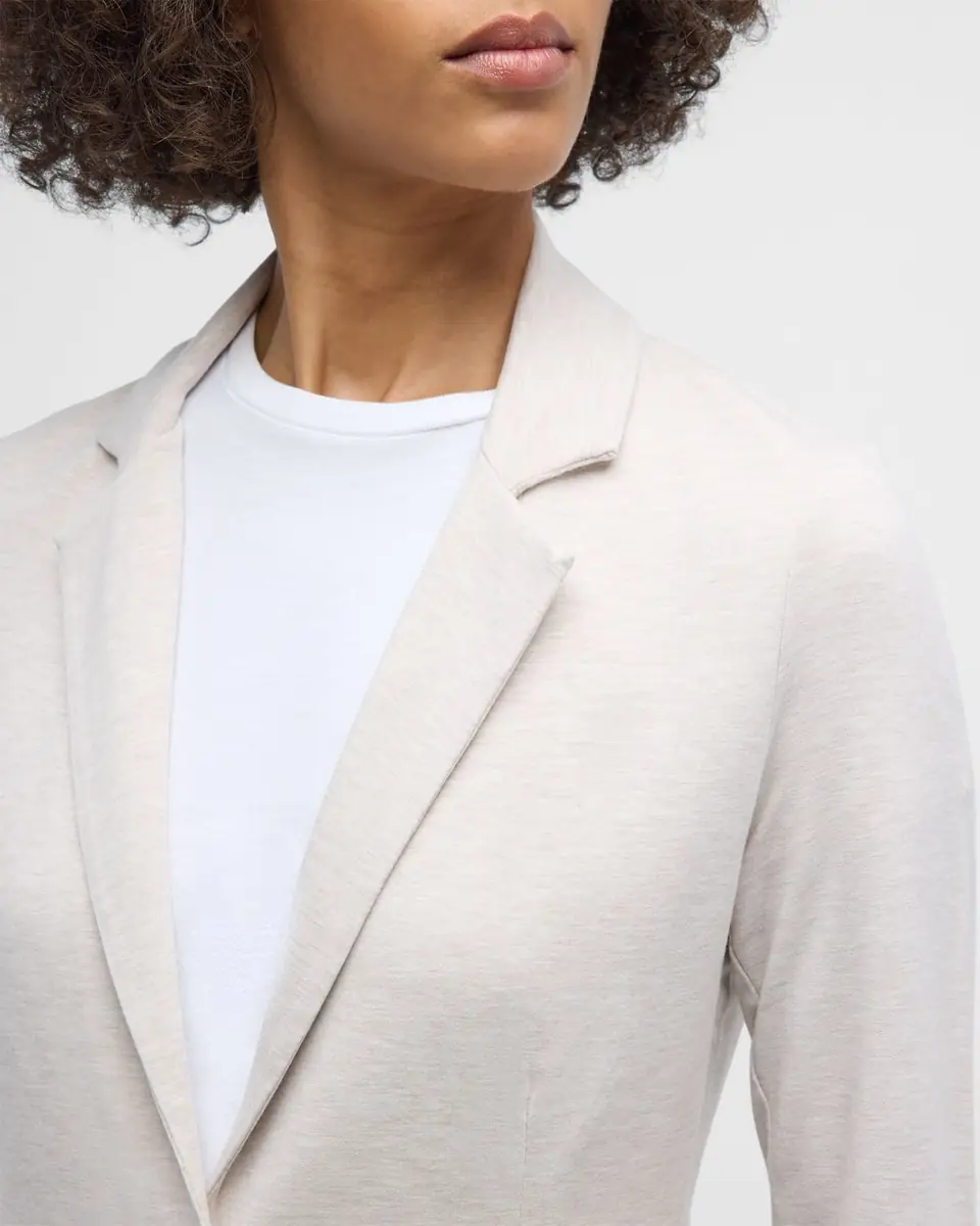 MAJESTIC FILATURES French Terry One-Button Blazer | Thumbnail 5 MAJESTIC FILATURES French Terry One-Button Blazer | Thumbnail 5