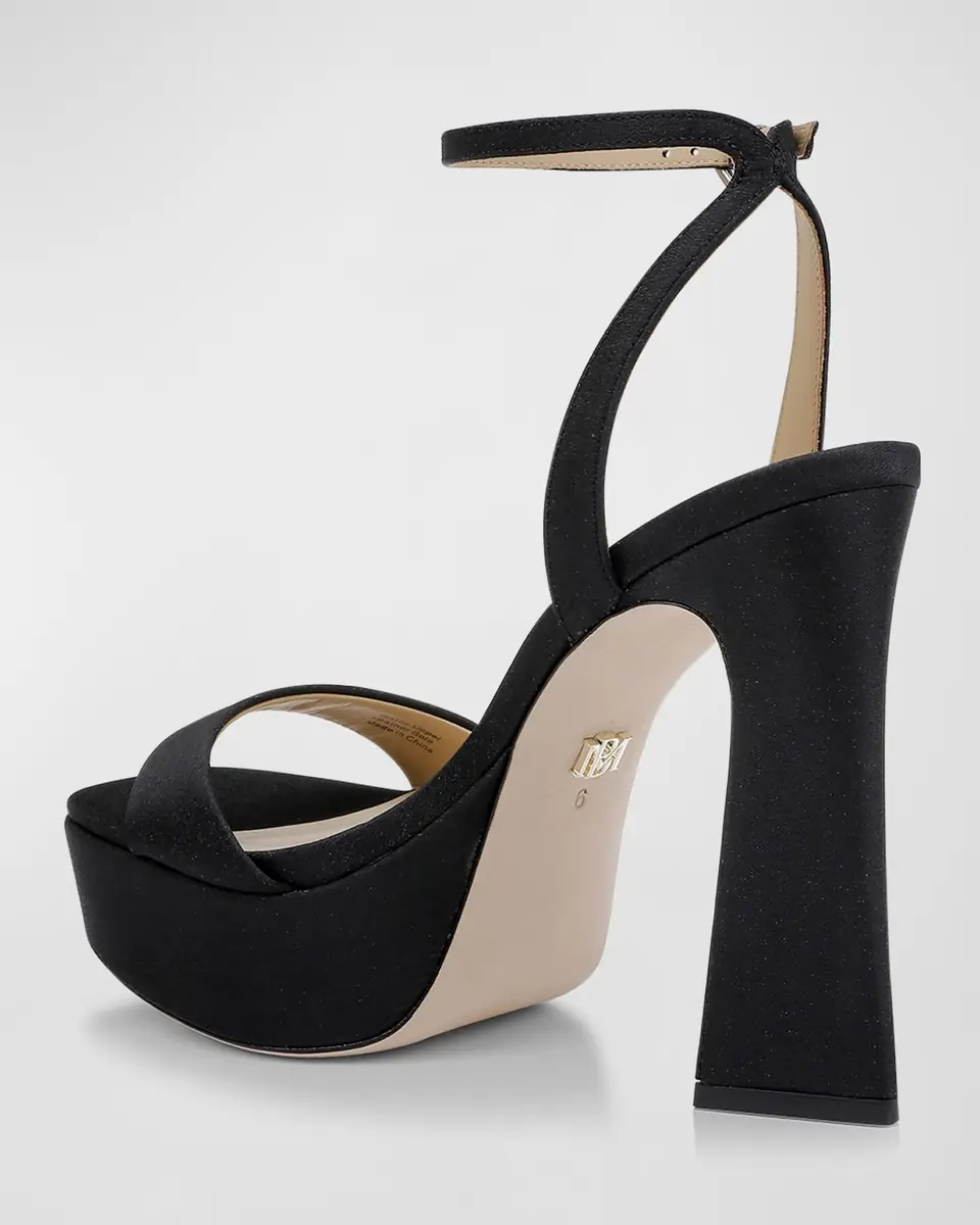BADGLEY MISCHKA Caia Crystal Heart Platform Sandals | Thumbnail 3