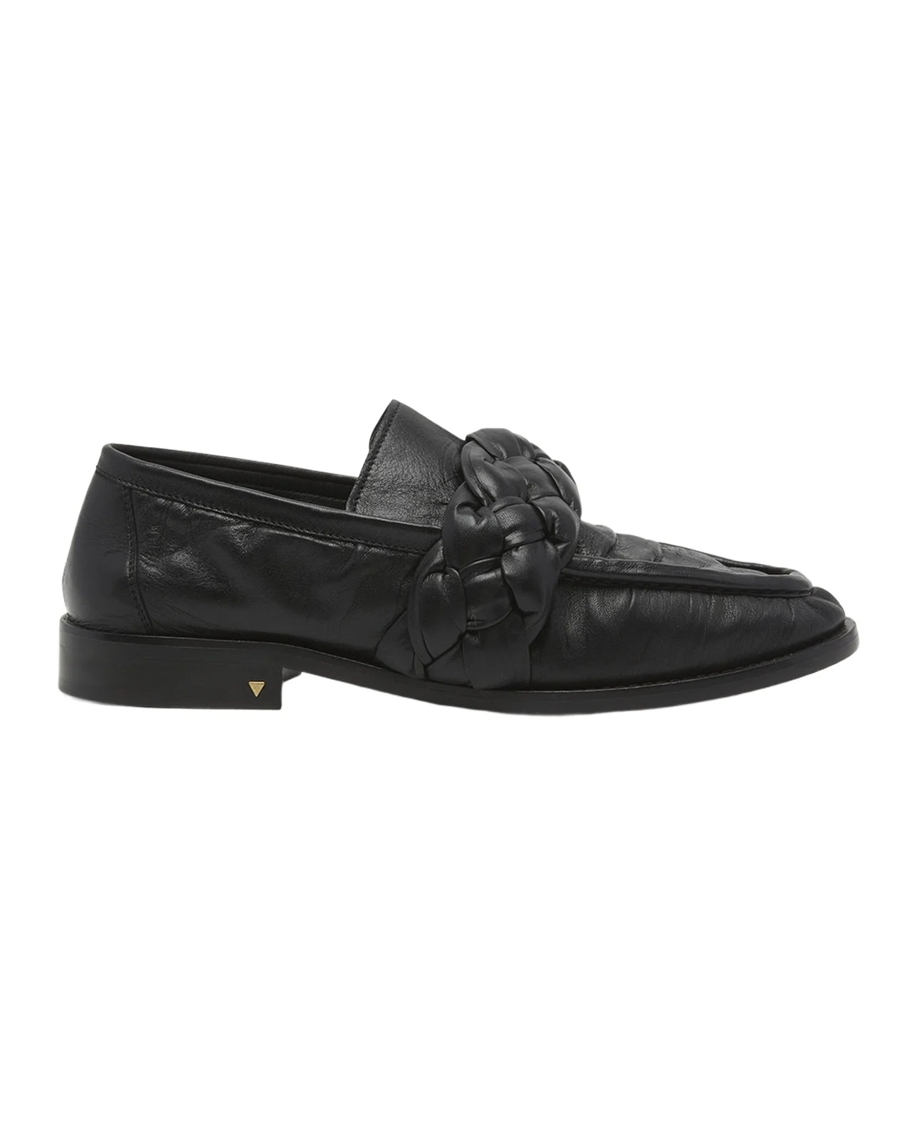 Astair Leather Braid Slip-On Loafers Astair Leather Braid Slip-On Loafers