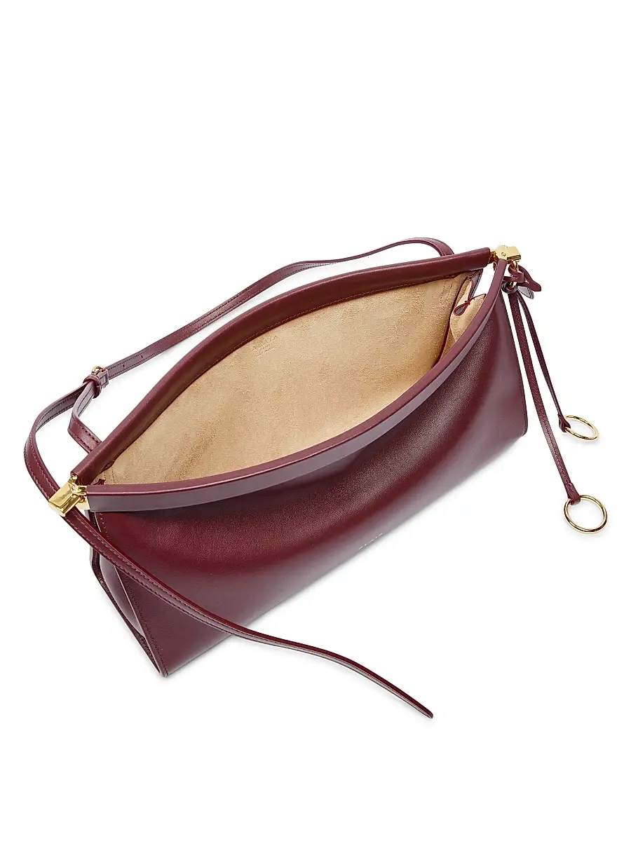 Alaïa Women's Le Click East West Leather Shoulder Bag | Thumbnail 3 Alaïa Women's Le Click East West Leather Shoulder Bag | Thumbnail 3