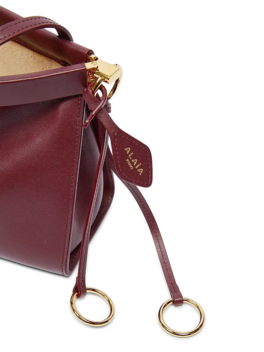 Alaïa Women's Le Click East West Leather Shoulder Bag | Thumbnail 6 Alaïa Women's Le Click East West Leather Shoulder Bag | Thumbnail 6